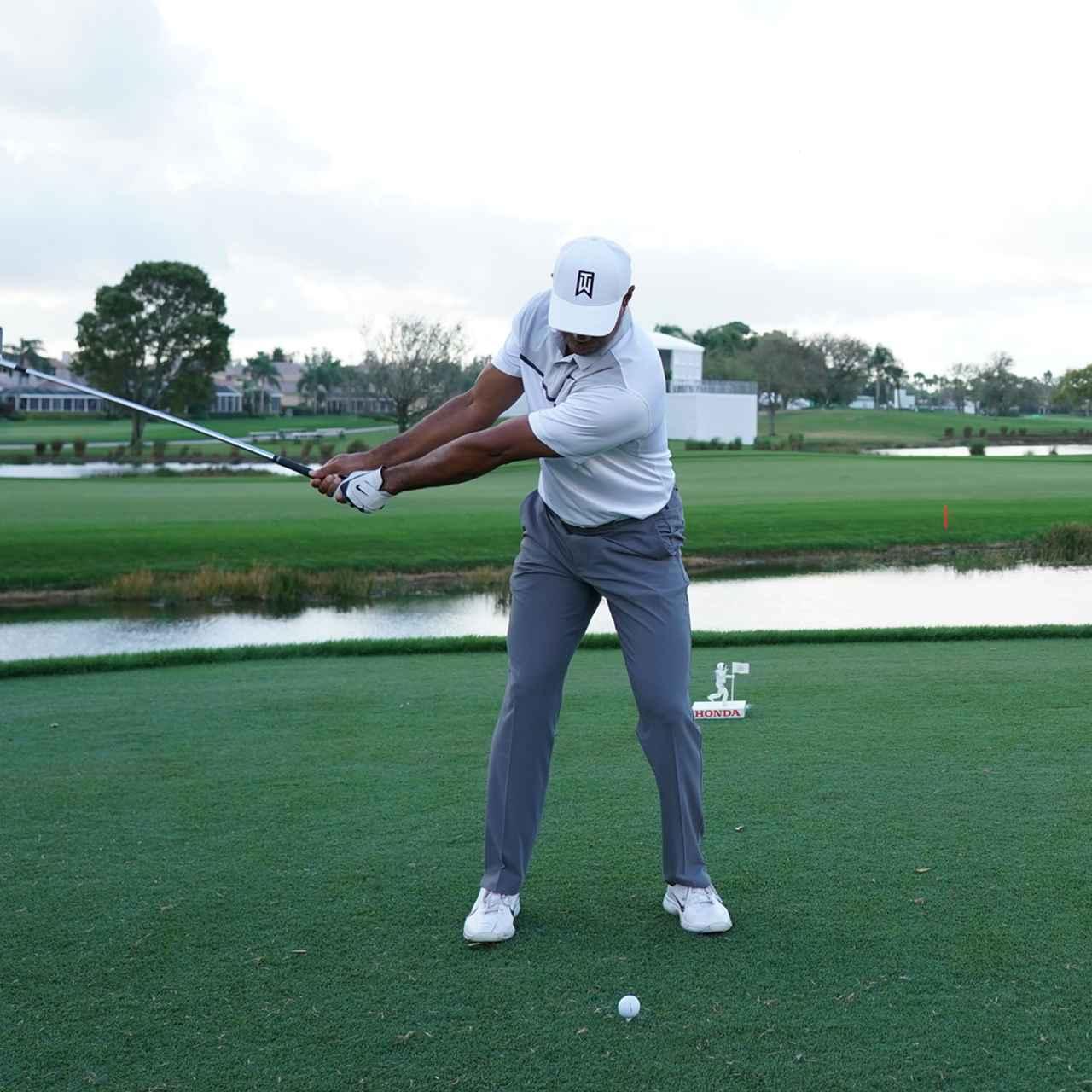 タイガー・ウッズ】「フェースに乗せて、抜いていく。世界一の