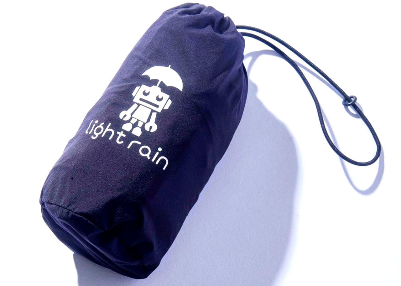 画像: 専用の巾着袋に入れればペットボトルよりもコンパクトに