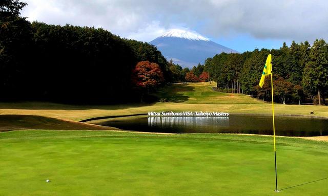 画像: 17番/230ヤード/パー3 富士山ビューの美しいホール