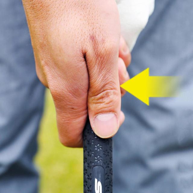 画像1: スライサーだけど右がずっとOBで絶体絶命