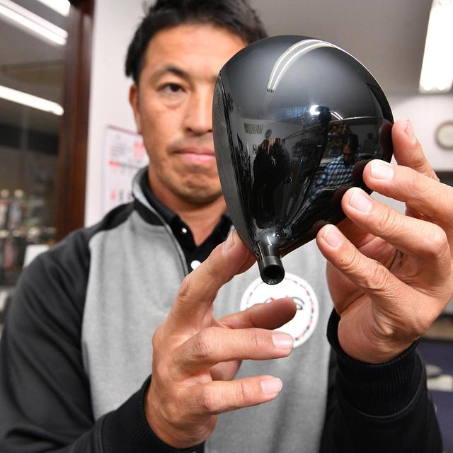 画像: 球をつかまえやすいフックフェース気味のヘッドがいい