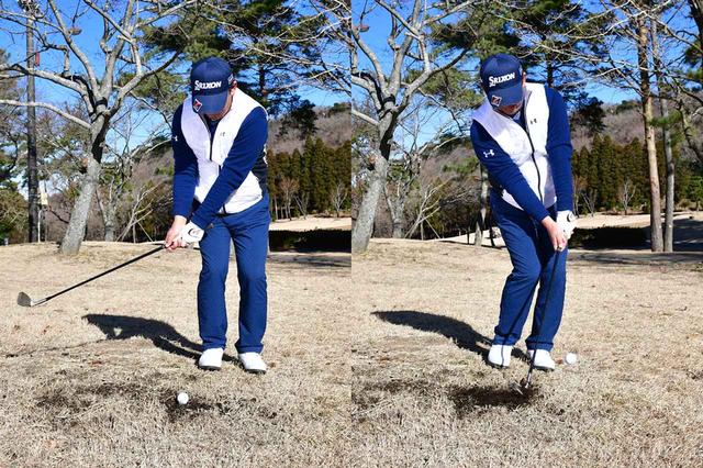画像1: 「ゆるやかダウンブローは冬のアプローチにも応用できます!」