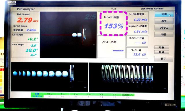 画像: 両手を長く握ったほうがフェースがまっすぐ動く