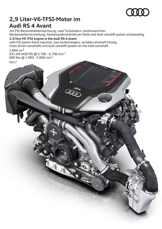 画像: 2.9L V6ツインターボエンジンは最高出力450ps、最大トルク600Nmを発揮