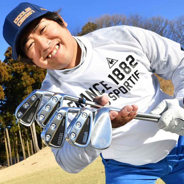 画像: 【転がし名人】鈴木直哉さん (34歳/ゴルフ歴7年/HC6) 100の壁をやっと越えたあと、たった1年半でベストスコア73に。その要因は「5本使いの転がしアプローチ」にあったという