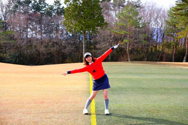 画像: 「左足上がりのゆるやかな打ち上げが続きます」
