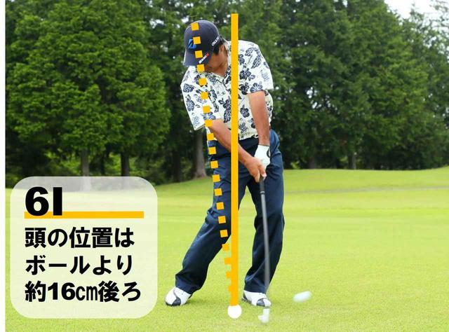 画像2: スウィングは回転。頭が残るから軸ができる