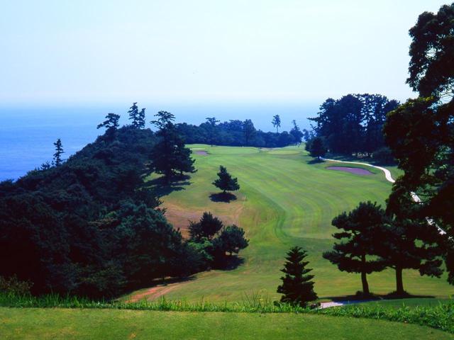 画像: 大島1番ホール(354Y・P4)