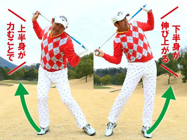 画像4: 2個先の青ボールを打つ意識で振る