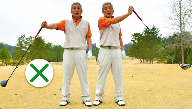 画像: 硬く握るとこんな動きになってしまう