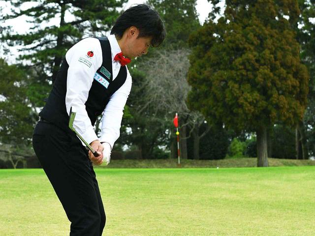 画像: 手首を使わず胸を回そう