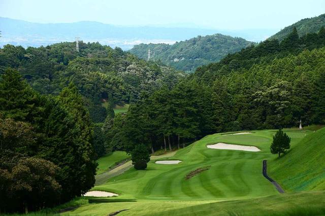 画像: 小田原湯本カントリークラブ(神奈川)の15番 (441Y・P4)