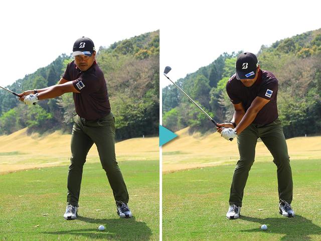 画像1: 左右のわき腹を締めて回すのがいい