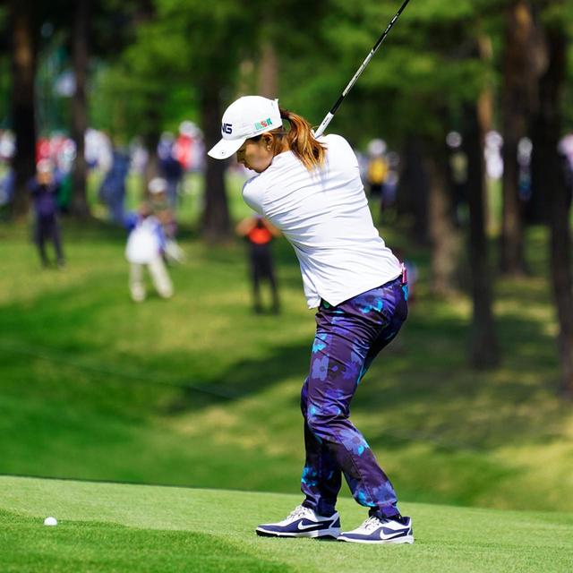 画像6: 【渋野日向子】笑顔で世界のメジャー優勝! スウィングはダスティン・ジョンソンそっくりのホームランインパクト