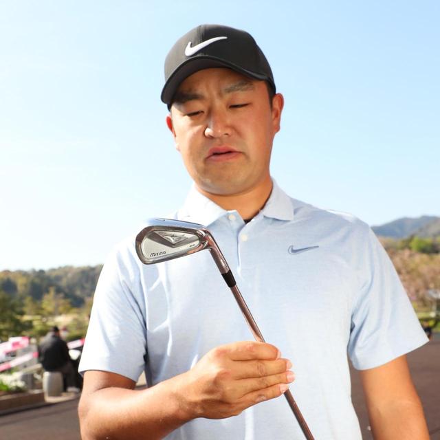 画像: 時松隆光 「小ぶりでも大ぶりでもないヘッド形状で、抜けがいいソールを選んでいます」