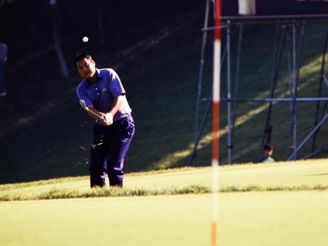 画像: 1988年ゴルフダイジェストトーナメント最終日18番