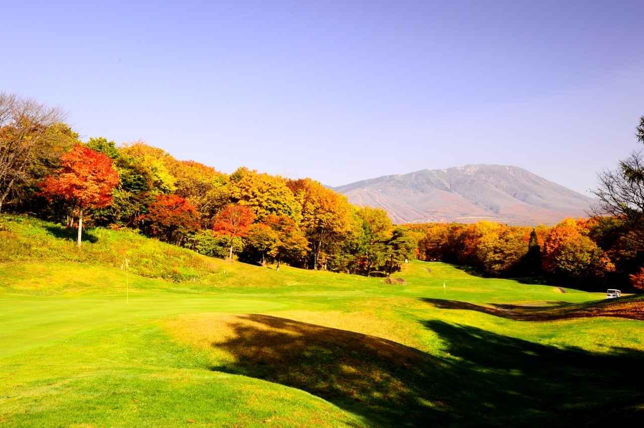 画像: 雫石ゴルフ場 から松コース13番(341Y・P4)