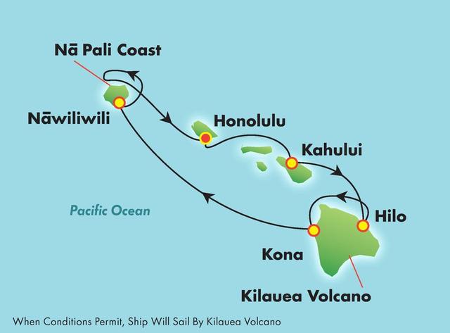 画像: ハワイ4島を一週間かけて周遊「プライド オブ アメリカ号」