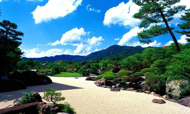画像: 足立美術館 枯山水庭