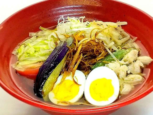 画像: 冷やし塩ラーメン(1080円)