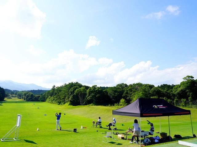 画像: 準々決勝の舞台は東名カントリークラブの練習場
