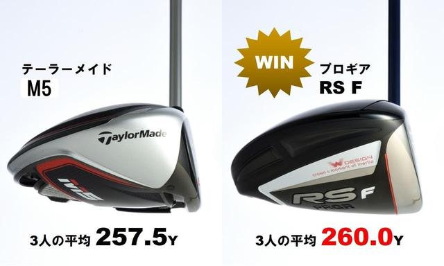 画像1: 準決勝① ほどよいスピンで球が上がる。安定感があったRS Fが勝利!