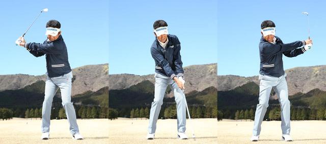 画像: スウィングを整えると飛ぶ