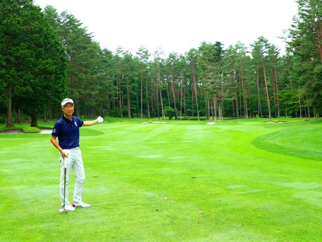 画像: グリーンが小さくバンカーに囲まれターゲットが狭い