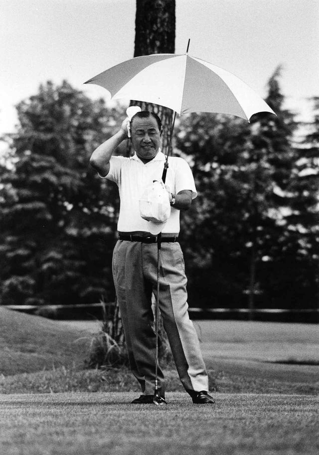 画像: 田中角栄。1918年生まれ、1981年当時63歳