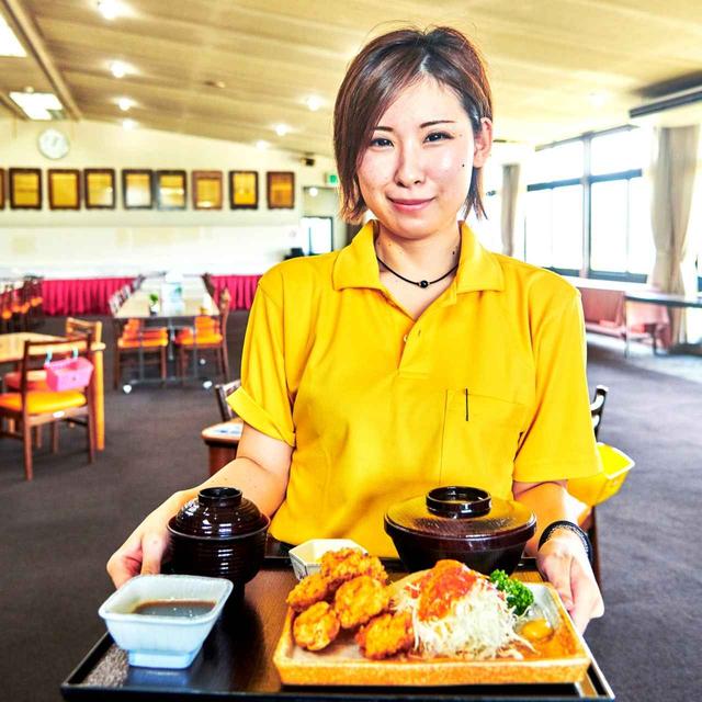 画像: 渋野プロが大好物な「鳥カラ定食」。この「鳥カラ」と「オムライス」をセットにしたメニュー「シブコランチ」が9月から登場予定
