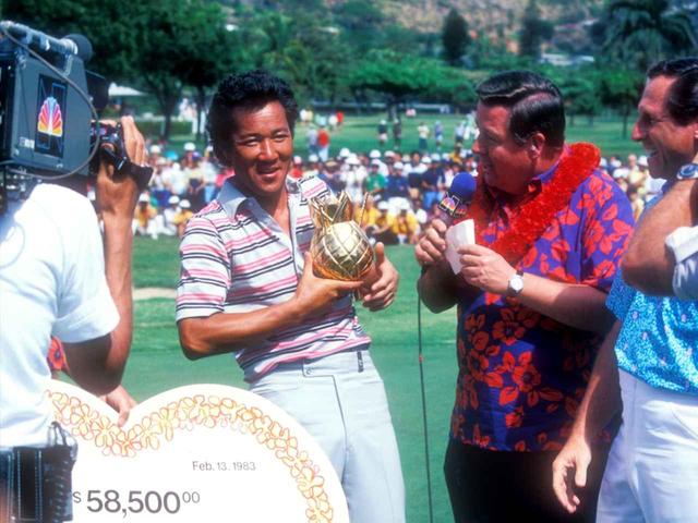 画像: 1983年ハワイアンオープンで優勝を遂げた青木功
