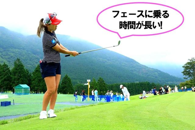 画像1: 30ヤードでこんなに止まるのはビックリです(上田)