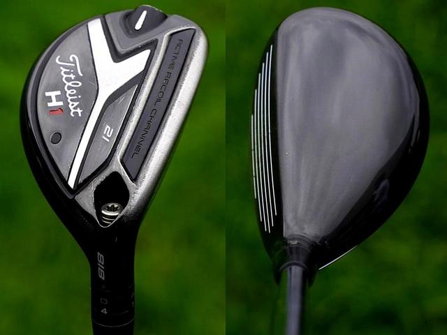 画像2: 21度UTで215Y、シャフトはスチールでアイアン感覚に使用