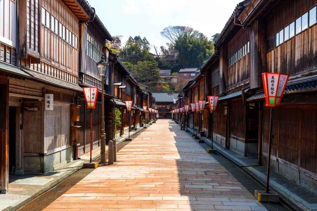画像: 加賀城下町の風情を残す町並み