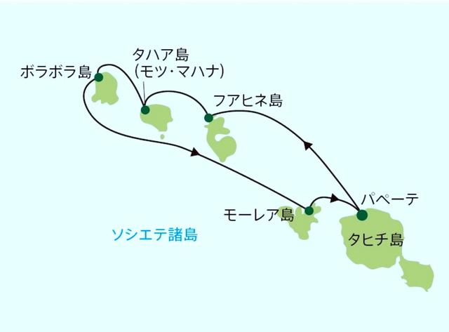 画像: タヒチの5島を8日間で周遊