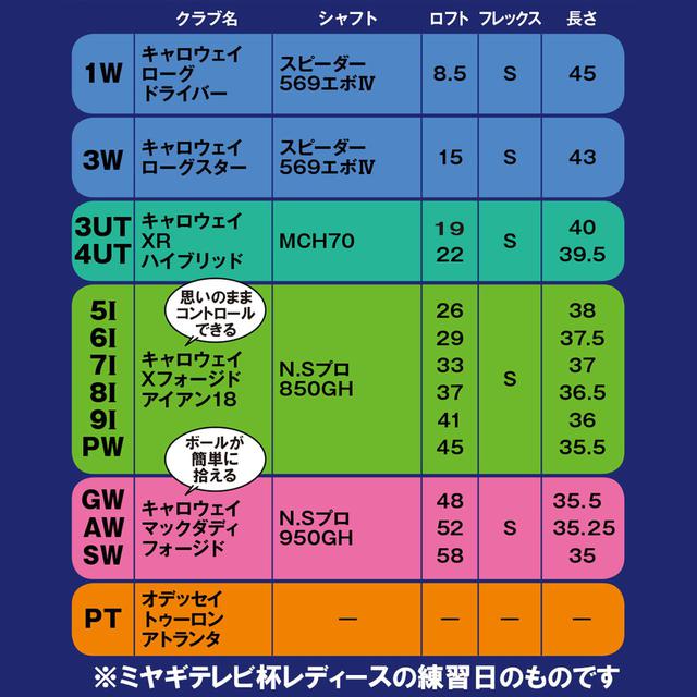 画像: キャロウェイの申し子14本 すべて点で狙えるクラブ