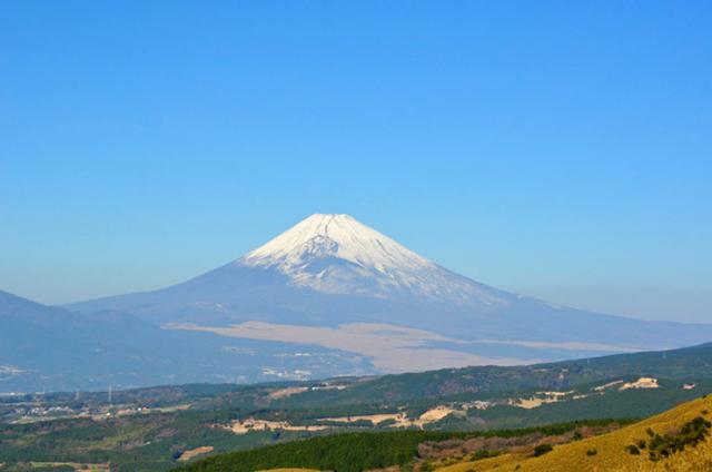 画像: 晴れの日には富士山の眺め