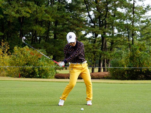 画像5: 【フェアウェイウッド】アマチュアでツアー優勝、女子プロに転向。大型新人・古江彩佳が直レッスン。いつも芯を喰うフェアウェイウッドスウィング