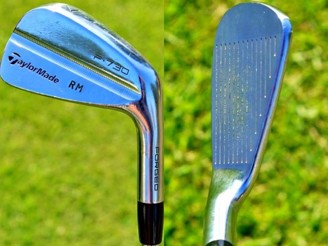 画像: RMの刻印が入るマッスルバックアイアン