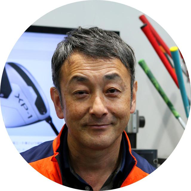 画像: 平野義裕さん 東京のスウィング碑文谷内にある「クールクラブス」のフィッター。日頃から数多くのクラブを試打