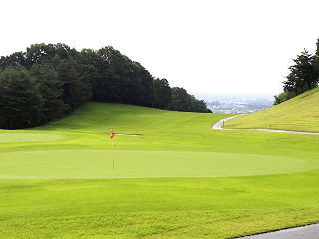 画像: 鹿沼72カントリークラブ(筑波コース9番)