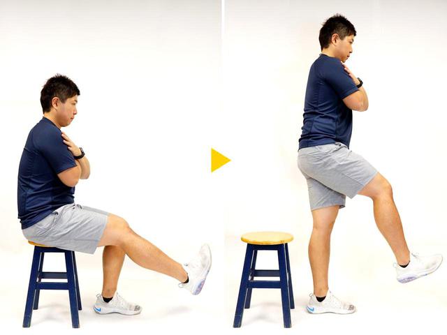 画像: スクワットがきつい人は椅子を使えば簡単