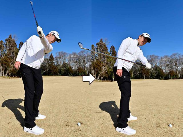 画像: フェースの開閉が生まれる