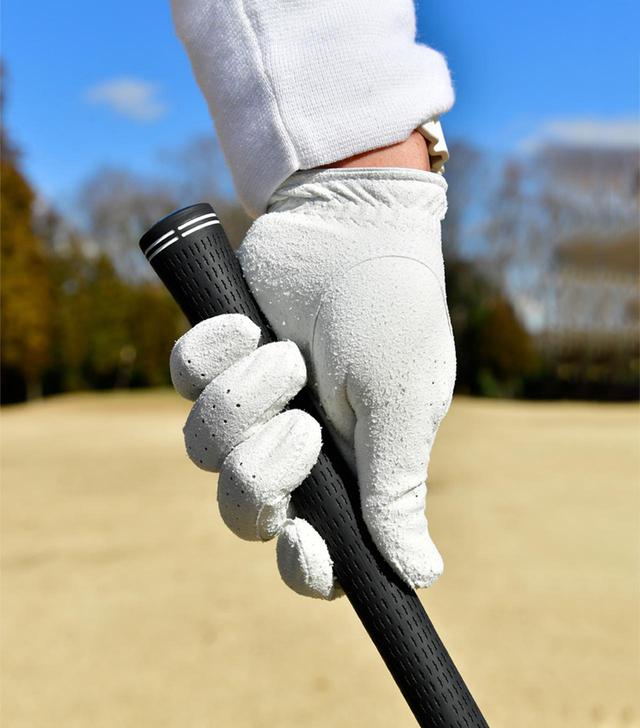 画像1: ハンドアップ グリップ短く、肩を下げ気味に