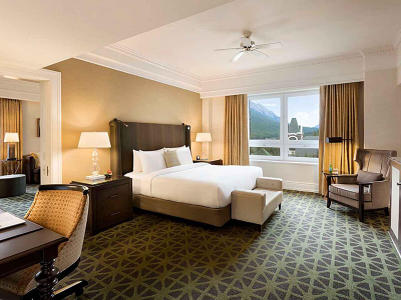 画像: フェアモントバンフスプリングス(客室例)