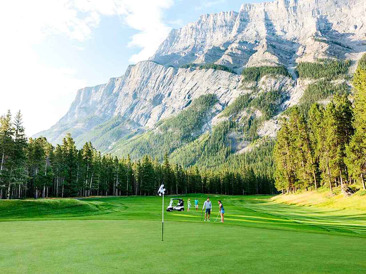 画像1: バンフスプリングスゴルフコース