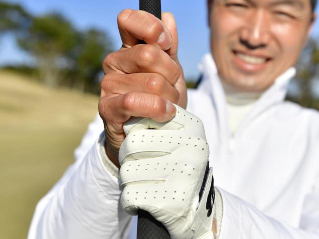 画像2: 目土されていない奥側からはどう打つの? 腹筋に力を入れて圧で打つ! 奥の壁 にガツッと当てて終了です
