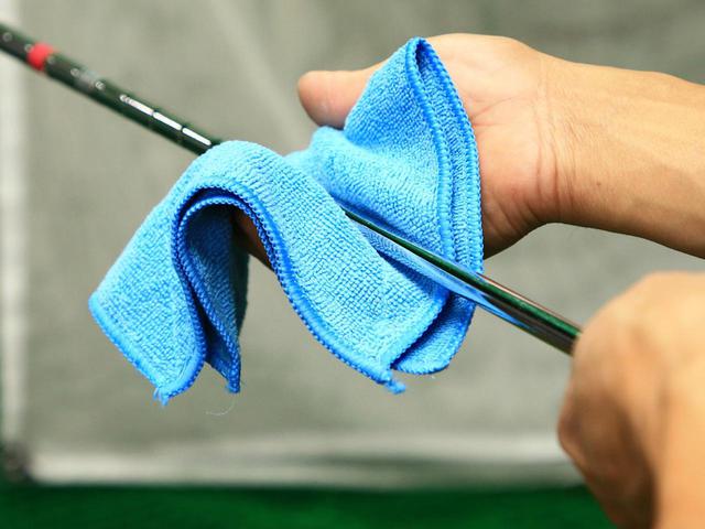 画像: スチールシャフトは錆び対策も忘れずに
