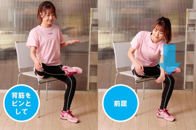 画像3: 【無理なく飛ばそう②】いつまでも現役バリバリでいるために。ケガしない体をつくる1日1分「股関節」ストレッチ!