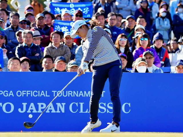 画像: ボギーを恐れてティショットを攻めきれなかったしぶこ